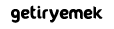 Getir Yemek Entegrasyonu logosu